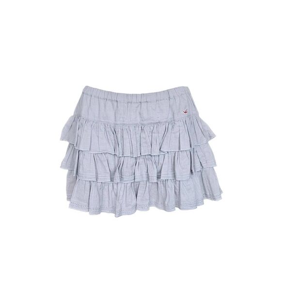 vintage hollister low-rise ruffle mini skirt - Picture 1 of 7